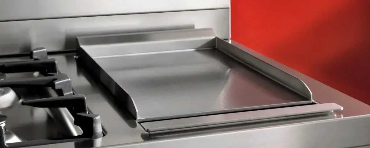 Варочный центр Bertazzoni, 6 газовых конфорок, два многофункциональных электрических шкафа, 120 см, нержавеющая сталь
