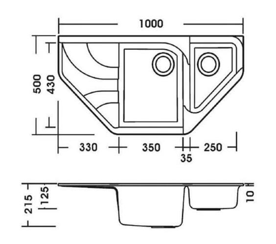 Мойка Smeg LSE102RA