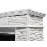 Каминокомплект Firelight Scala 30 с очагом Electrolux EFP/P-3020LS сланец скалистый белый/шпон белый дуб