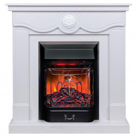 Каминокомплект RealFlame Aurora WT с очагом Majestic Lux Black