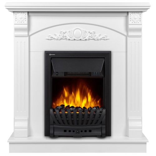 Каминокомплект Firelight Barocco Classic с очагом Electrolux EFP/P-1020LS белый