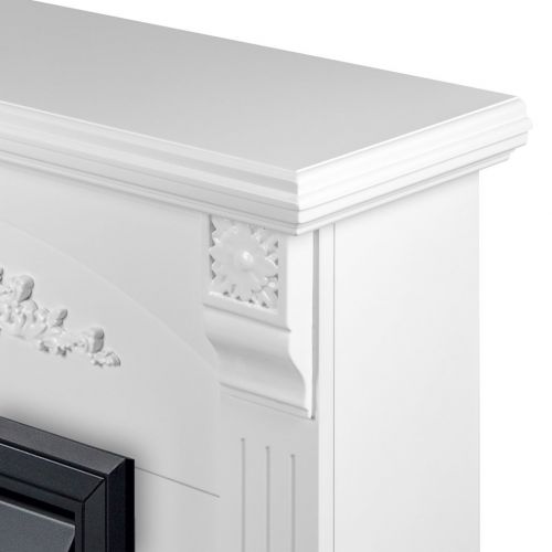 Каминокомплект Firelight Barocco Classic с очагом Electrolux EFP/P-1020LS белый