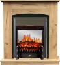 Каминокомплект Royal Flame Barcelona Дуб золотой c очагом Fobos FX M Black