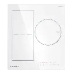 Индукционная варочная панель с объединением зон Bridge Induction MAUNFELD CVI453SBWH Inverter