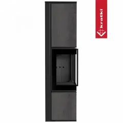 Печь Kratki PRO TORA/L NATURALI PIETRA DI SAVOIA ANTRANCITE BOCCIARDATA