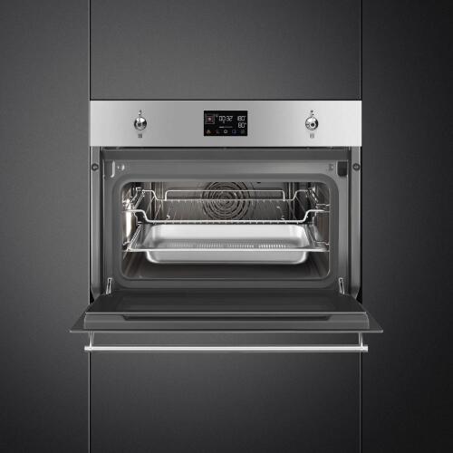 Духовой шкаф с паром Smeg SO4302S3X