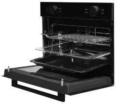 Духовой шкаф электрический с функцией СВЧ KMW 612 Black