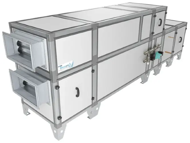 Приточно-вытяжная вентиляционная установка Breezart 3700C Aqua RP W PB