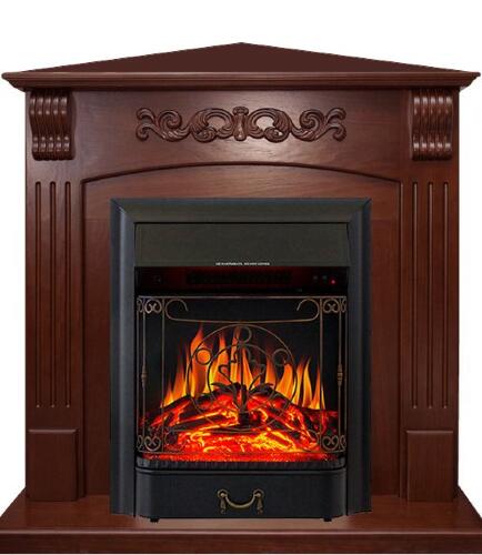 Каминокомплект Royal Flame Sorrento угловой c очагом Majestic FX Black