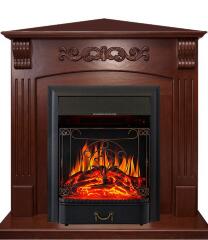 Каминокомплект Royal Flame Sorrento угловой c очагом Majestic FX Black