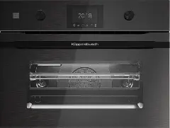 Компактный духовой шкаф с микроволнами Kuppersbusch CBM 6350.0 GPH 6 Black Steel