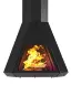Пристенный подвесной камин PRISM COMFORT