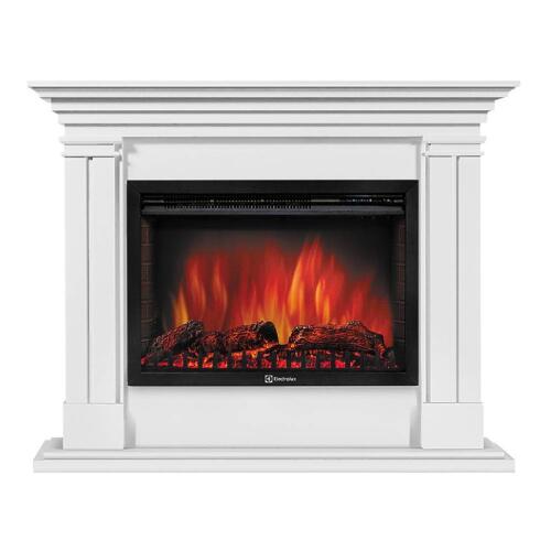Каминокомплект Firelight Castello 30 с очагом Electrolux EFP/P-3020LS белый