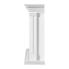 Каминокомплект Firelight Castello 30 с очагом Electrolux EFP/P-3020LS белый