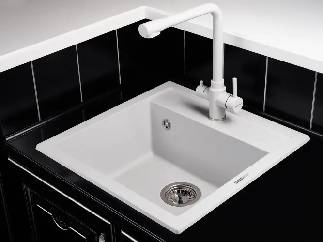 Кухонный смеситель Geo KG2385CR GREY