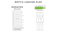 Винный шкаф Dunavox DAU-32.78DB