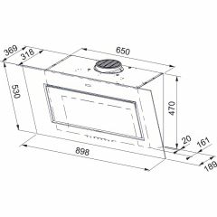 Вытяжка Franke FMY PER PRO BK F90 330.0682.354