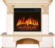 Каминокомплект Royal Flame Pierre Luxe сланец мелкий белый c очагом Vision 23 LED FX