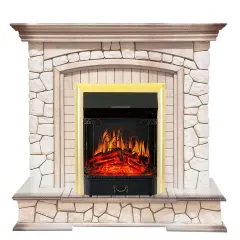 Каминокомплект Royal Flame Preston с очагом Majestic FX Brass