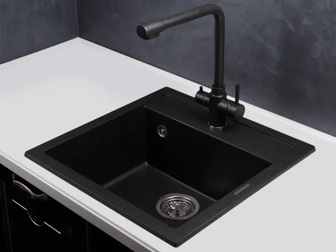 Кухонный смеситель Geo KG2385CR BLACK