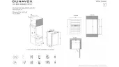 Винный шкаф Dunavox DXB-42.100DB.TO