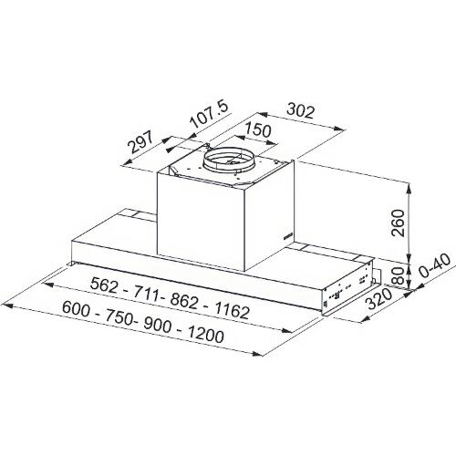Вытяжка Franke FMY DRIP-FREE 60 KL 305.0705.339