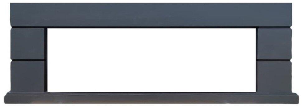 Портал Interflame Норд под очаг FreeSpace 60 LED FX QZ графит
