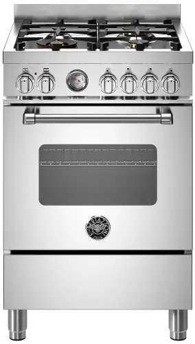 Варочный центр Bertazzoni, с 4 конфорками и 2 духовыми шкафами, 60 см