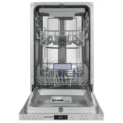 Посудомоечная машина узкая встраиваемая MEFERI MDW4563 POWER, 45 см, 10 комплектов посуды, 6 программ, защита от протечек, половинная загрузка, отсрочка, таймер