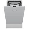 Посудомоечная машина узкая встраиваемая MEFERI MDW4563 POWER, 45 см, 10 комплектов посуды, 6 программ, защита от протечек, половинная загрузка, отсрочка, таймер