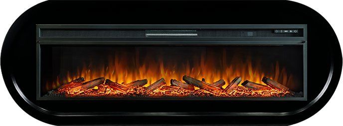 Каминокомплект Royal Flame Ellipse с очагом Vision 60 LOG LED черный