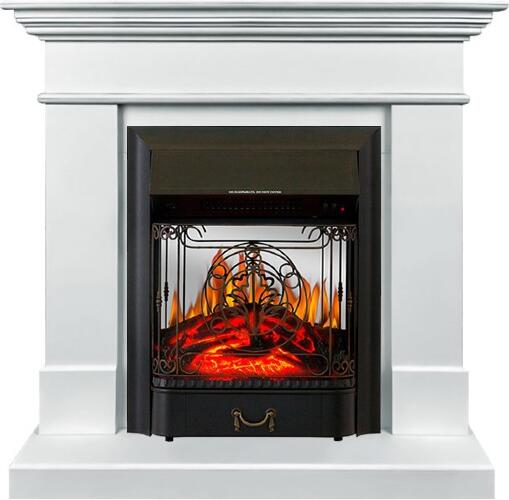 Каминокомплект Royal Flame California STD SFT с очагом Majestic FX M Black белый (разборный)