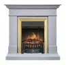 Каминокомплект Royal Flame California STD CRM (Разборный) с очагом Fobos FX Brass санд смоук