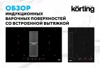 Индукционная варочная панель с интегрированной вытяжкой HIBH 84980 NB