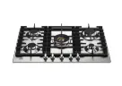 Встраиваемая газовая варочная панель Bertazzoni, конфорка wok по центру, 75 см, нержавеющая сталь