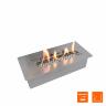 Биокамин напольный SteelHeat WOOD 400 белый