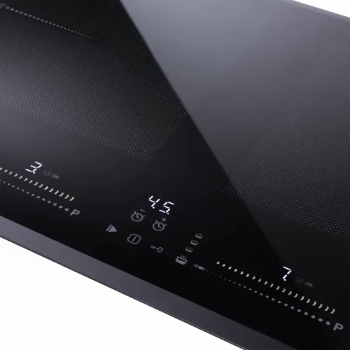 Индукционная варочная панель с двумя Flex Zone и Booster MAUNFELD CVI904SFLBK LUX