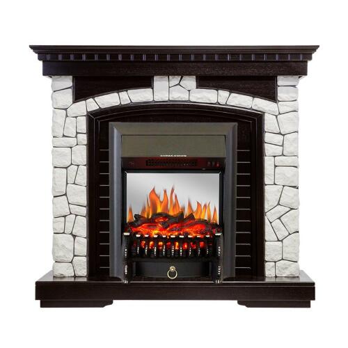 Каминокомплект Royal Flame Glasgow с очагом Fobos FX M Black