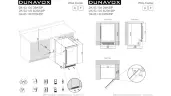 Винный шкаф Dunavox DX-53.130DWK/DP