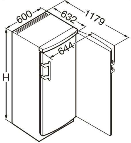 Морозильник Liebherr G 2433 Comfort SuperFrost