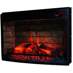 Каминокомплект Interflame Экстер Альпина венге с очагом Panoramic 25-30 LED FX 3D
