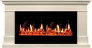 Каминокомплект Royal Flame California с очагом 5D V-ART 40 слоновая кость (Высота 860)