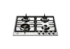 Встраиваемая газовая варочная панель Bertazzoni, конфорка wok, 60 см, нержавеющая сталь