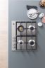 Встраиваемая газовая варочная панель Bertazzoni, конфорка wok, 60 см, нержавеющая сталь