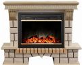 Каминокомплект RealFlame Stone new 26 WTG с очагом MoonBlaze LUX Black/Brass