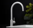 Смеситель ISEO ROUND WHITE