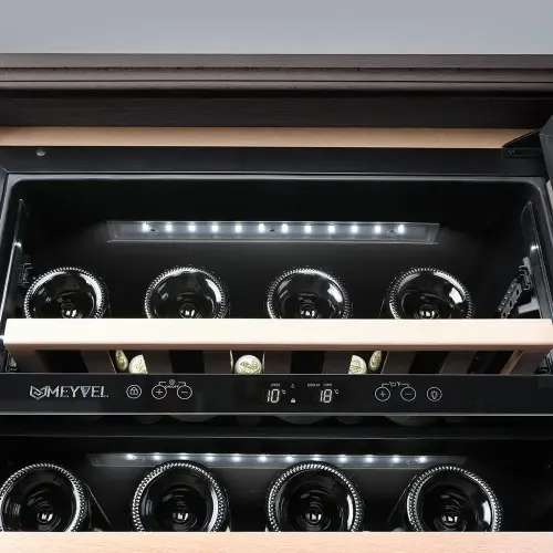 Винный шкаф Meyvel MV46PRO-KBT2 (Тёмный шоколад)