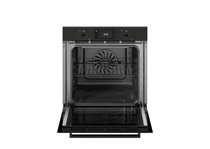 Электрический встраиваемый духовой шкаф Bertazzoni c пиролизом и сенсорным дисплеем (LCD), 60 см, карбонио