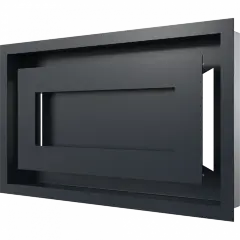 Решетка WIND Графитовая 22х37