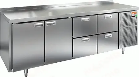 Стол холодильный HICOLD SN 1222/TN LT, без столешницы